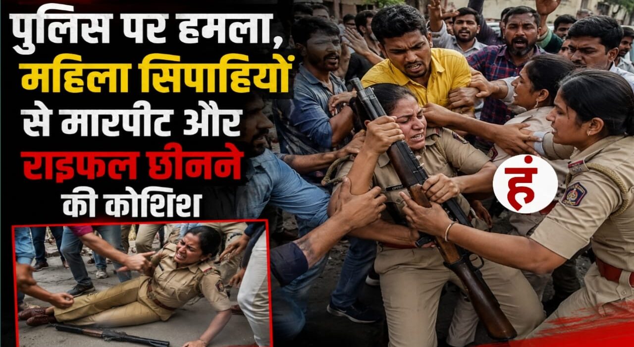 Bihar News : पटना में पुलिस पर हमला, महिला सिपाहियों को पीटा; राइफल छीनने की भी कोशिश की