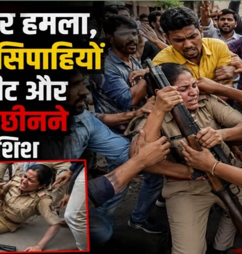 Bihar News : पटना में पुलिस पर हमला, महिला सिपाहियों को पीटा; राइफल छीनने की भी कोशिश की