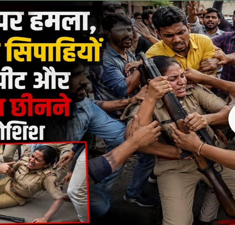 Bihar News : पटना में पुलिस पर हमला, महिला सिपाहियों को पीटा; राइफल छीनने की भी कोशिश की